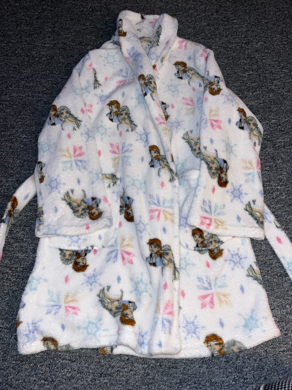 Disney Frozen Girls Bath Robe
